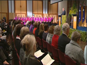The Governor-General addresses the National Memorial Service honoring the victims of Flight MH17
